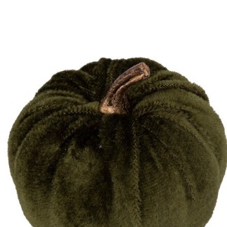 5 citrouilles polystyrène et velours