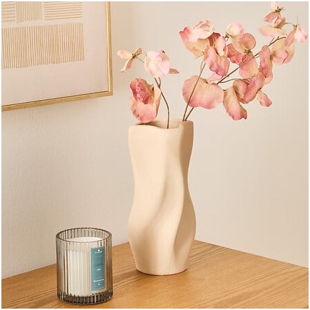 Vase céramique Grigor beige