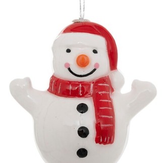 Sujet bonhomme de neige 12cm
