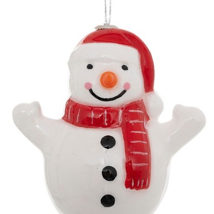 Sujet bonhomme de neige 12cm