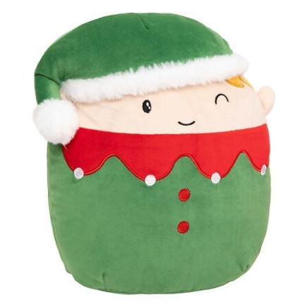 Peluche lutin Squishy 35cm vert
