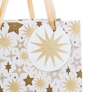 Sac cadeau petite taille Noël Mages