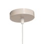 Suspension Rona 37cm tissu beige