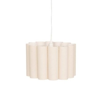Suspension Rona 37cm tissu beige