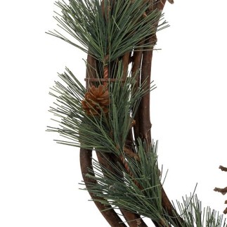 Suspension couronne hérisson 33 cm