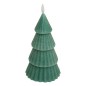 Bougie LED forme sapin 20 cm vert