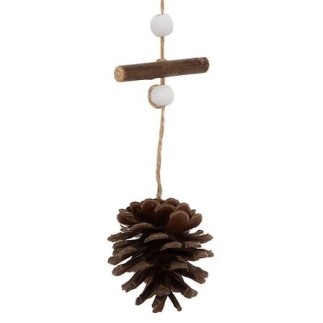 Sujet étoile velours textile haut 36 cm