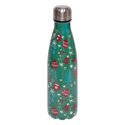 Bouteille isotherme Noël 0,5 l vert
