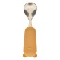 Set couverts cuillère et fourchette Yum ocre