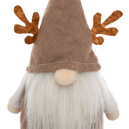 Sujet gnome renne textile