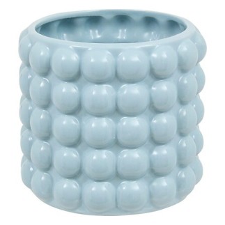 Cache-pot Sky 16 cm bleu
