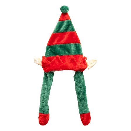 Chapeau noël lutin oreilles mouvement