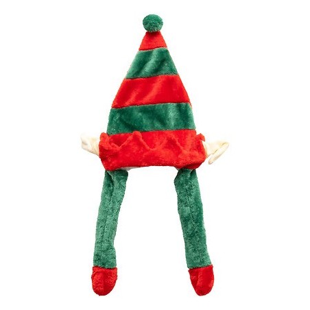 Chapeau noël lutin oreilles mouvement
