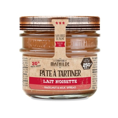 PATE A TARTINER LAIT NOISETTE 250G