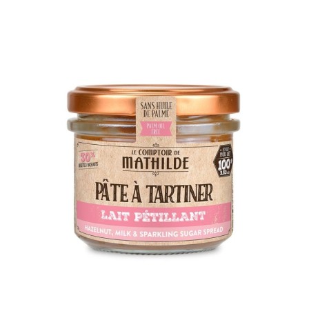PATE A TARTINER LAIT NOISETTE PETILLANT 100G