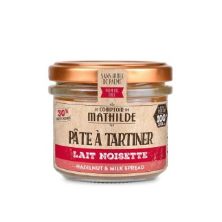 PATE A TARTINER LAIT NOISETTE 100G