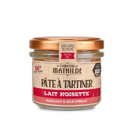 PATE A TARTINER LAIT NOISETTE 100G