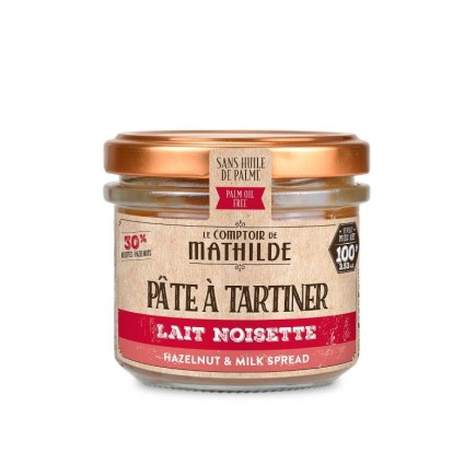 PATE A TARTINER LAIT NOISETTE 100G