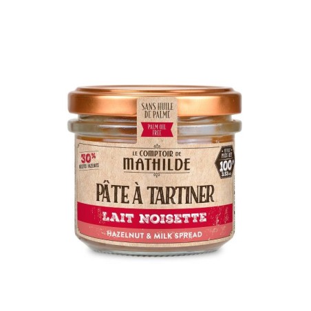 PATE A TARTINER LAIT NOISETTE 100G