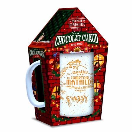 COFFRET MUG DE NOËL ET CHOCO SURPRISE 30G