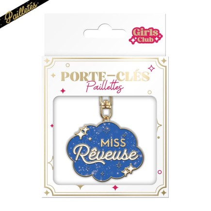 Porte Cles Paillettes Reveuse