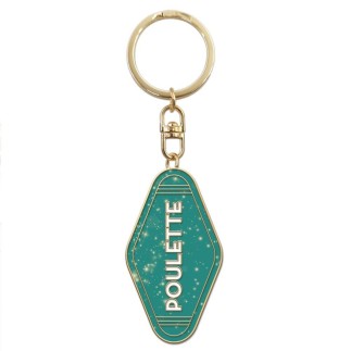 Porte Cles Paillettes Poulette