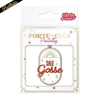 Porte Cles Paillettes Sale Gosse