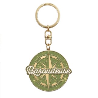 Porte Cles Paillettes Baroudeuse