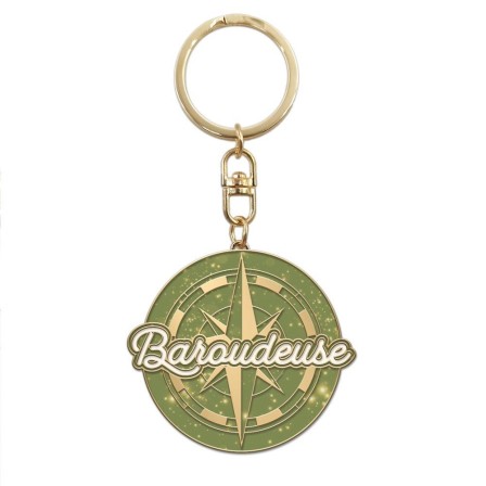 Porte Cles Paillettes Baroudeuse