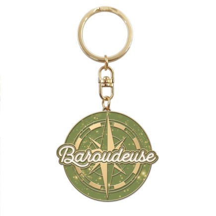 Porte Cles Paillettes Baroudeuse