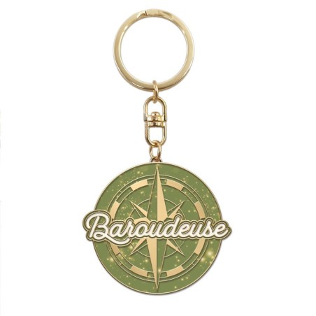 Porte Cles Paillettes Baroudeuse