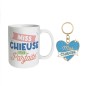 Coffret Mug Porte Cles Paillettes Chieuse