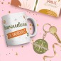 Coffret Mug Porte Cles Paillettes baroudeuse