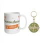Coffret Mug Porte Cles Paillettes baroudeuse