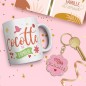 Coffret Mug Porte Cles Paillettes bringueuse