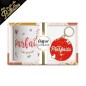 Coffret Mug Porte Cles Paillettes parfaite