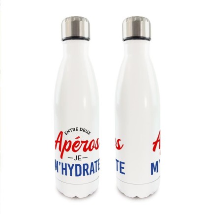 Gourde Isotherme Entre Deux Apero Je M'Hydrate