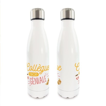 Gourde Isotherme Collegue Trop Geniale