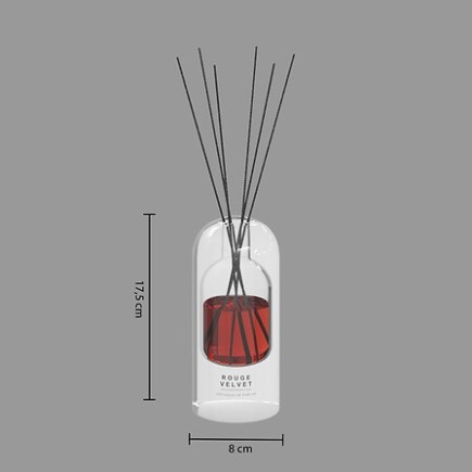 Diffuseur de parfum Ilan 150ml rouge velvet