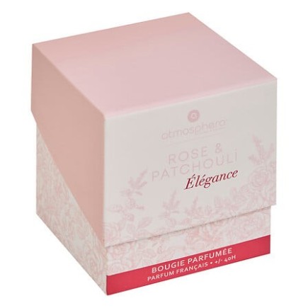 Bougie parfumée Maël 190g rose patchouli
