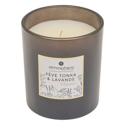Bougie parfumée Maël 190g Fève tonka et lavande