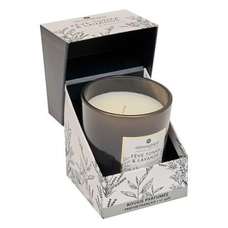 Bougie parfumée Maël 190g Fève tonka et lavande