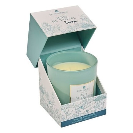 Bougie parfumée Maël 190g bois de santal