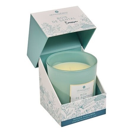 Bougie parfumée Maël 190g bois de santal