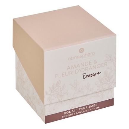 Bougie parfumée Maël 190g fleur d'oranger