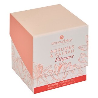 Bougie parfumée Maël 190g agrumes et safran