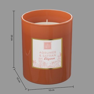 Bougie parfumée Maël 190g orange sanguine