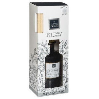 Diffuseur de parfum Maël 200ml Fève tonka et lavande
