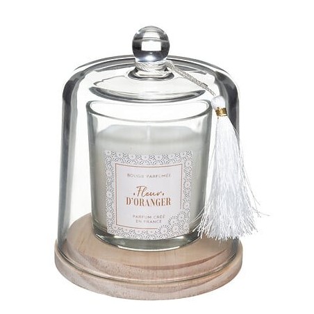 Bougie parfumée Loli 130g fleur d'oranger