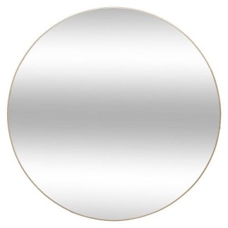 Miroir Alice 110 cm métal doré